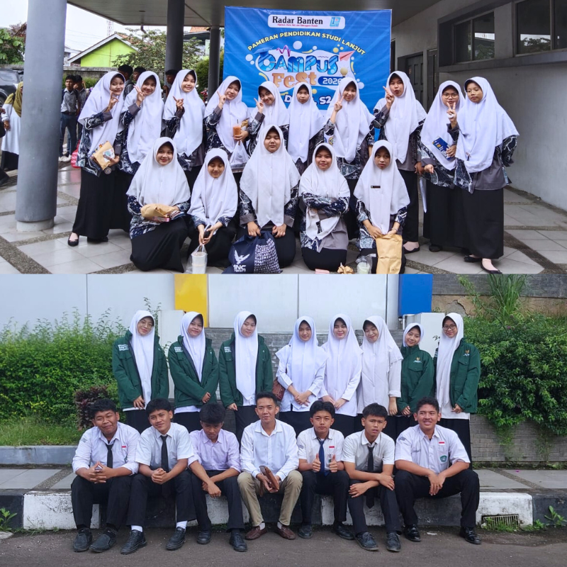 Santri Kelas XII Ikuti Kegiatan Campus Fest 2026 di Radar Banten